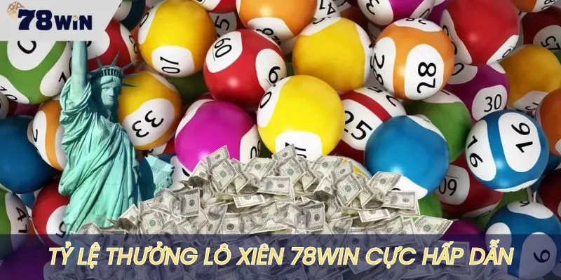Tỷ lệ thưởng khi đánh xiên lô cực kỳ cao